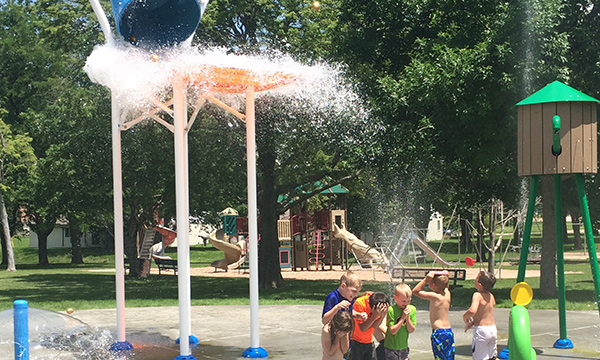 Loomis splash pad